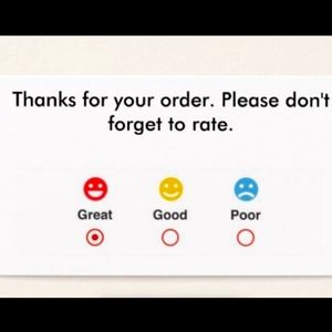 Please RATE Once You RECEIVE Your ITEM 😊